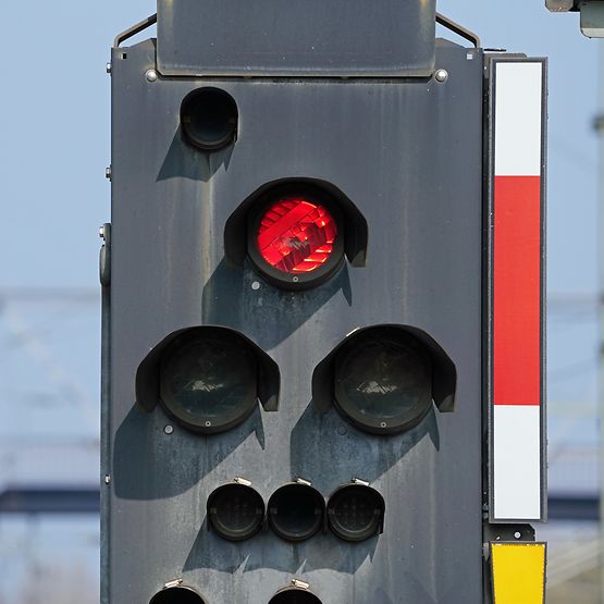 Lichtsignal "Hp 0" - HALT
