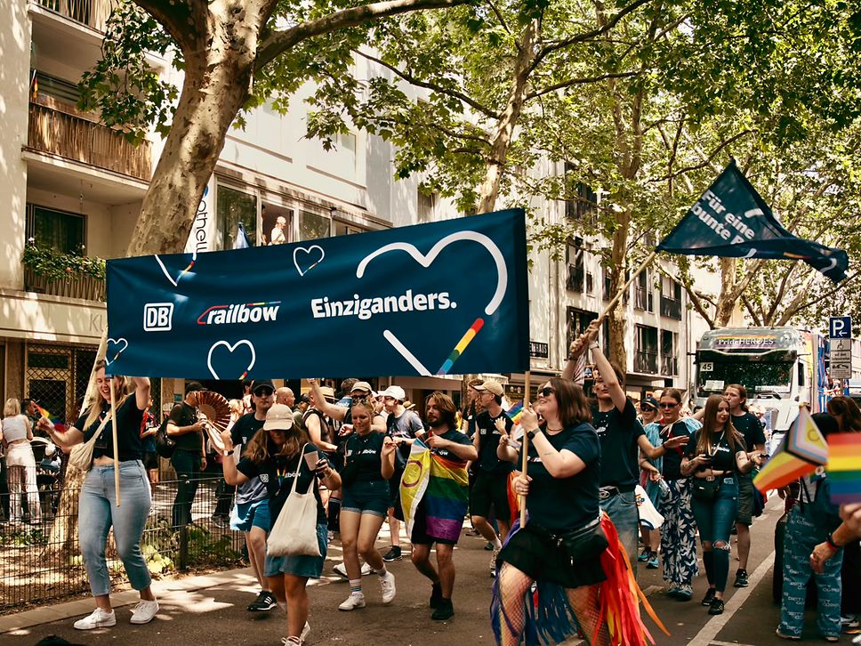 railbow beim CSD Frankfurt am Main 2026